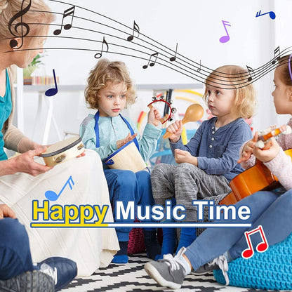 Montessori Wooden Music Exploration Kit (10 Instruments)