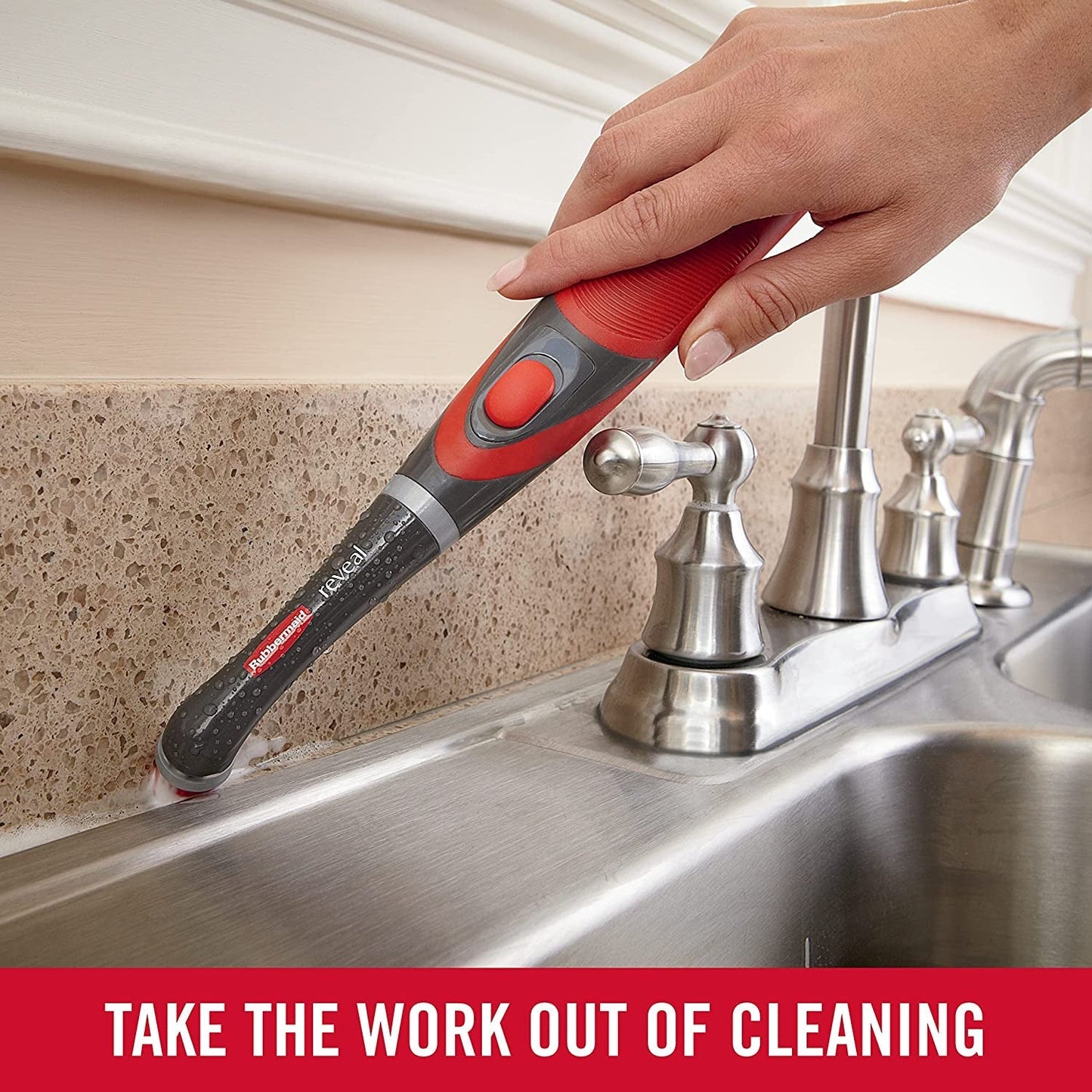 Cordless Battery Power Scrubber