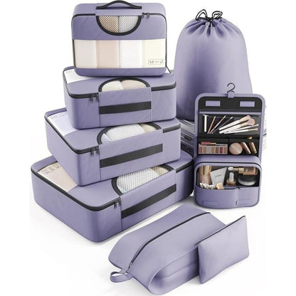 8 Set Packing Cubes for Travel