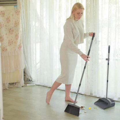 Upgrade Broom and Dustpan Set